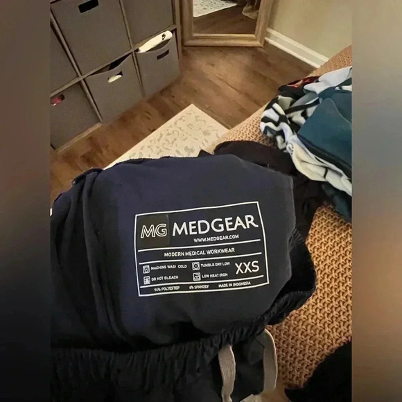 Medgear Scrub Pants , Navy - Picture 7 of 7